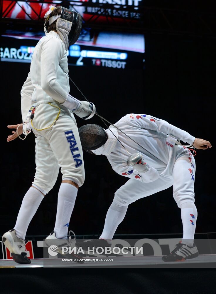 Фехтование. Чемпионат мира. Шестой день