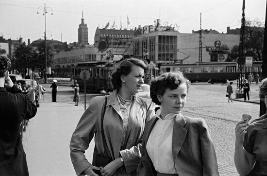 На улицах Хельсинки