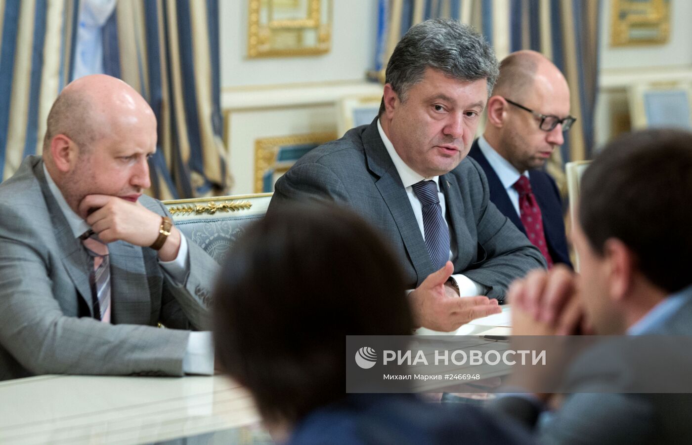Встреча Петра Порошенко с представителями Верховной Рады