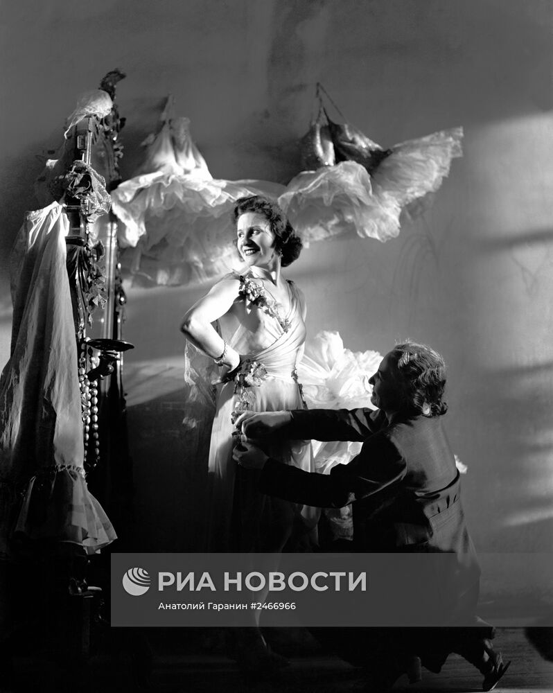 Балерина Ольга Лепешинская