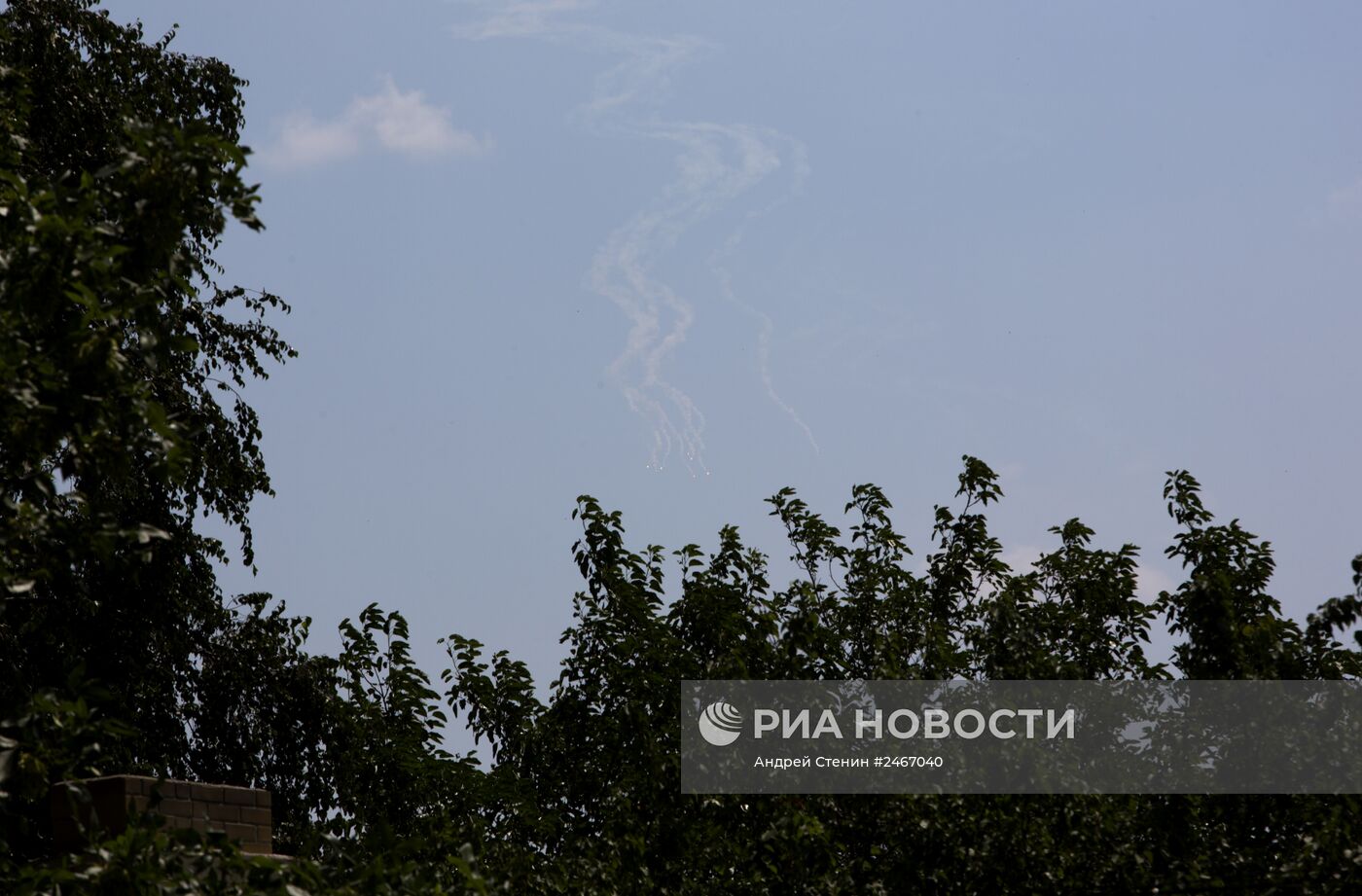 Под Донецком сбит военный самолет