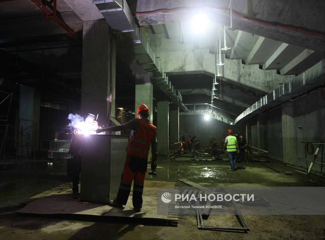 Строительство стадиона ФК "Краснодар"