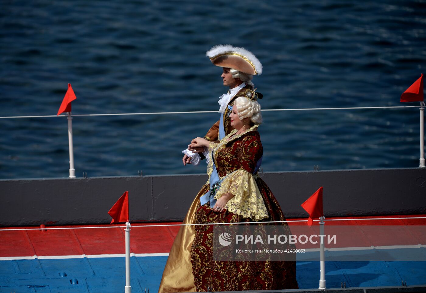 Репетиция парада ко Дню ВМФ в Севастополе
