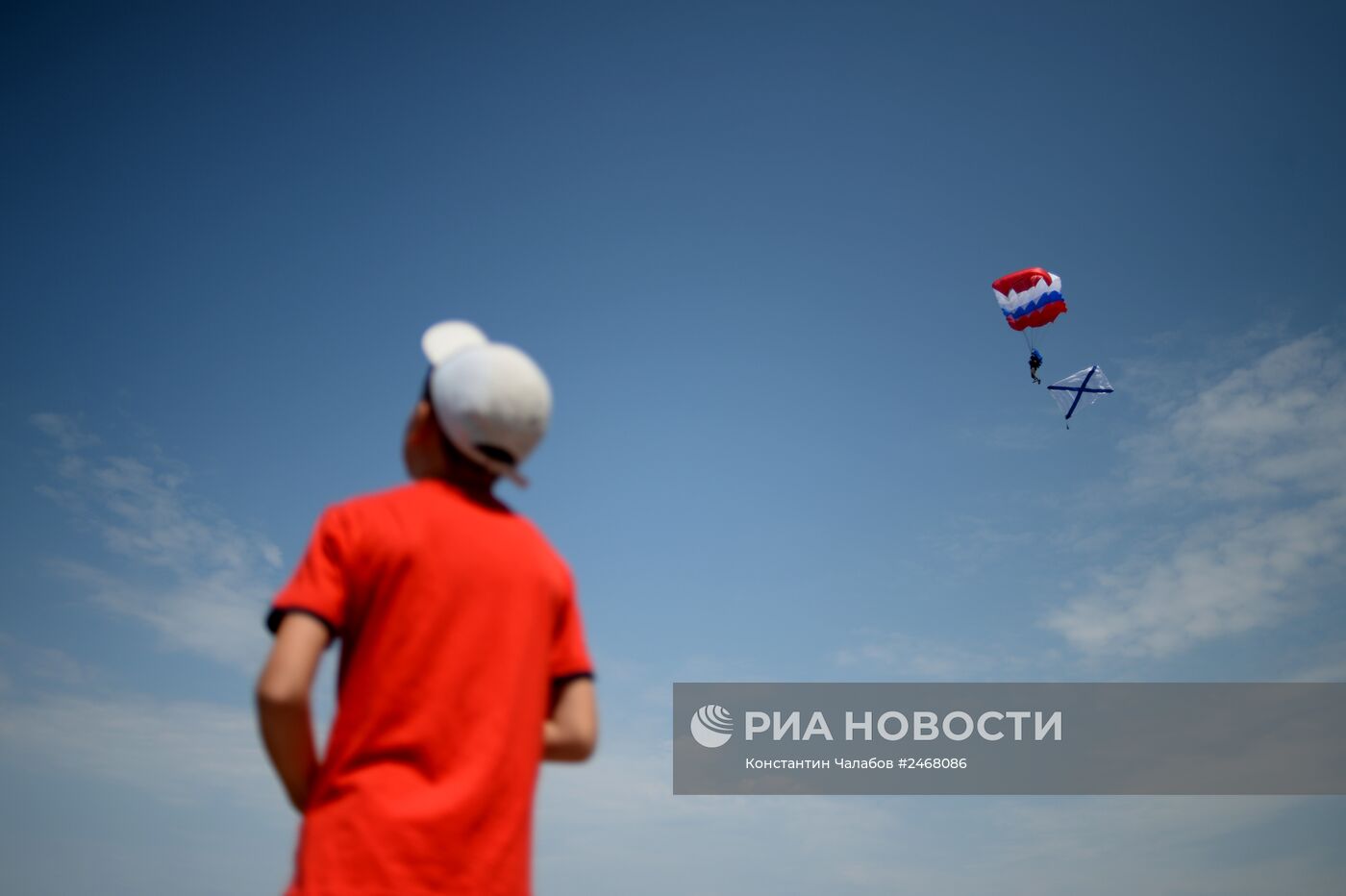 Репетиция парада ко Дню ВМФ в Севастополе