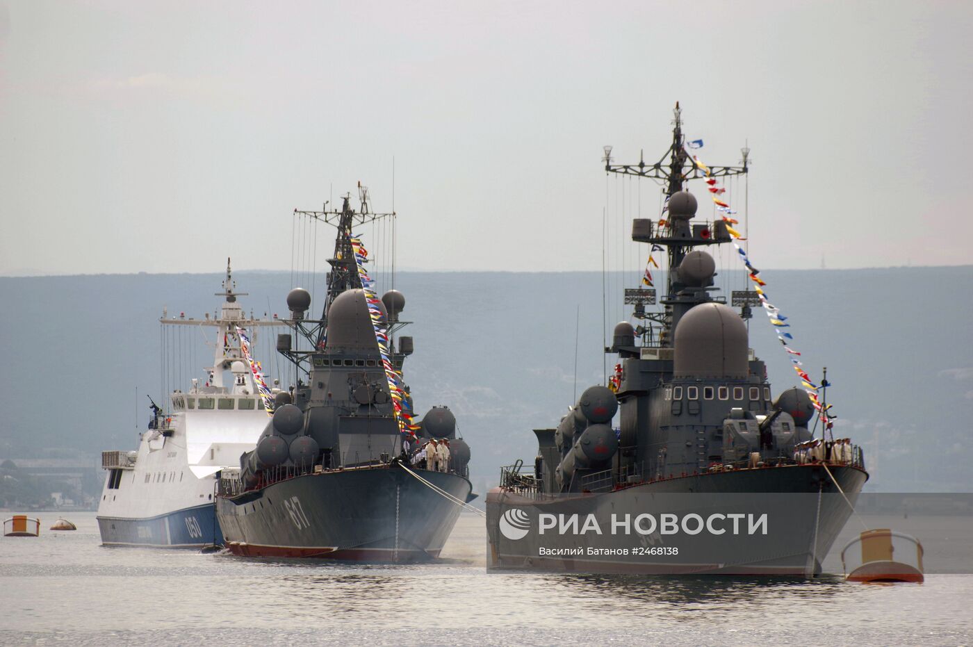 Репетиция парада ко Дню ВМФ в Севастополе