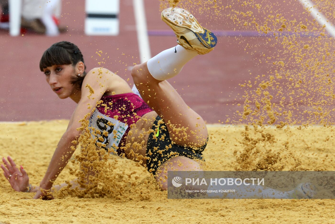 Легкая атлетика. Чемпионат России. Четвертый день