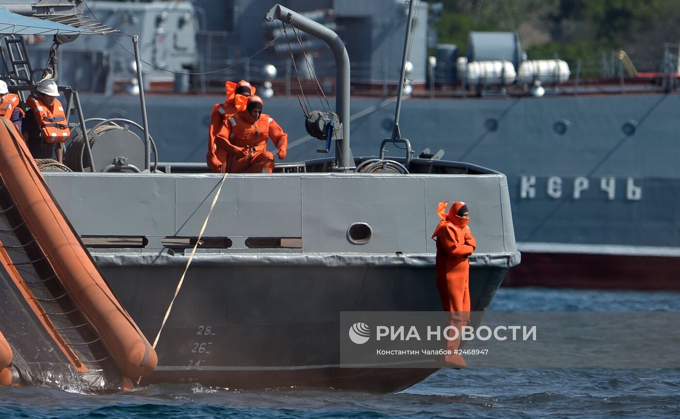 Празднование Дня ВМФ России в Севастополе