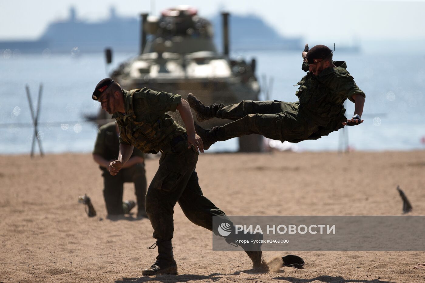 Празднование Дня ВМФ в России