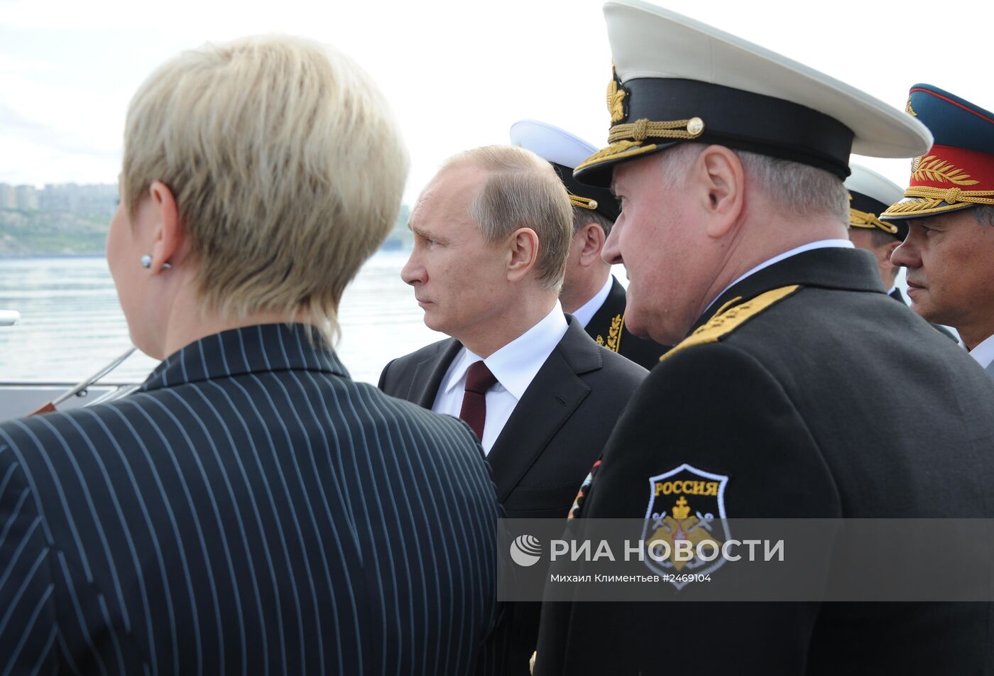 Рабочая поездка В.Путина в Североморск