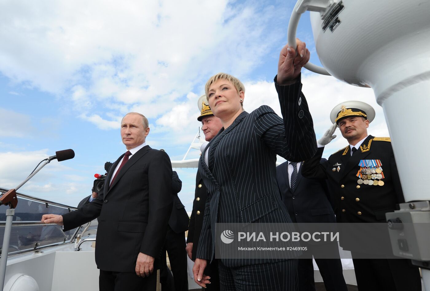 Рабочая поездка В.Путина в Североморск