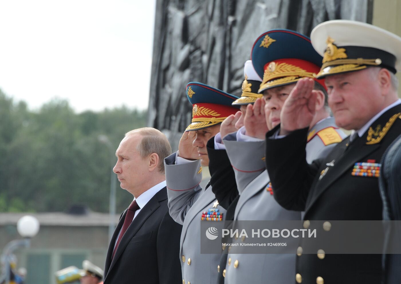 Рабочая поездка В.Путина в Североморск