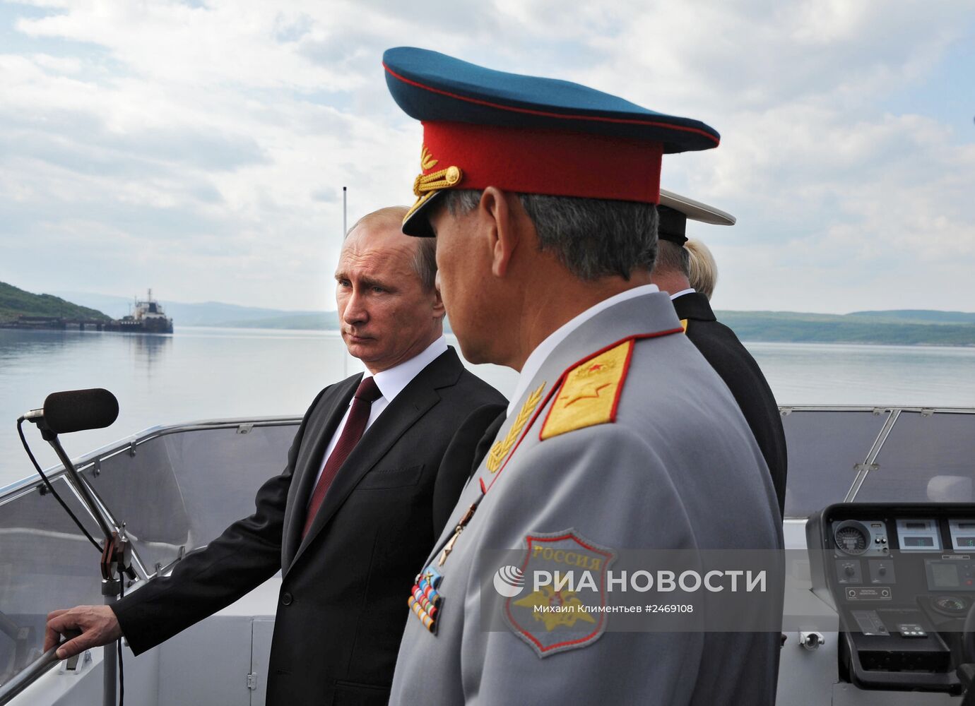 Рабочая поездка В.Путина в Североморск