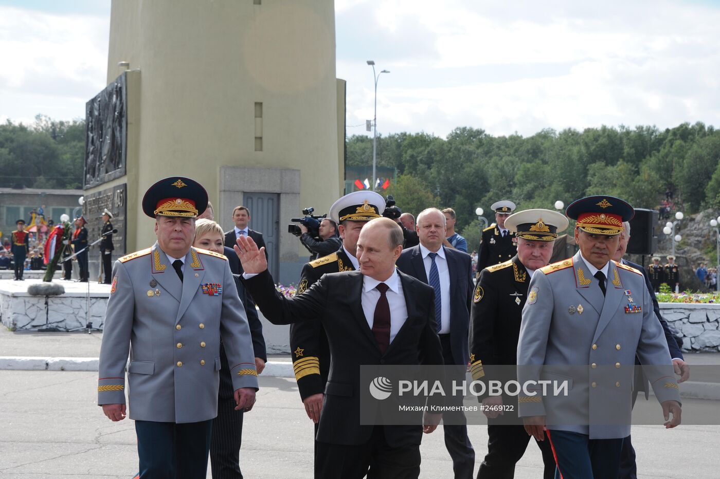 Рабочая поездка В.Путина в Североморск Рабочая поездка В.Путина в Североморск