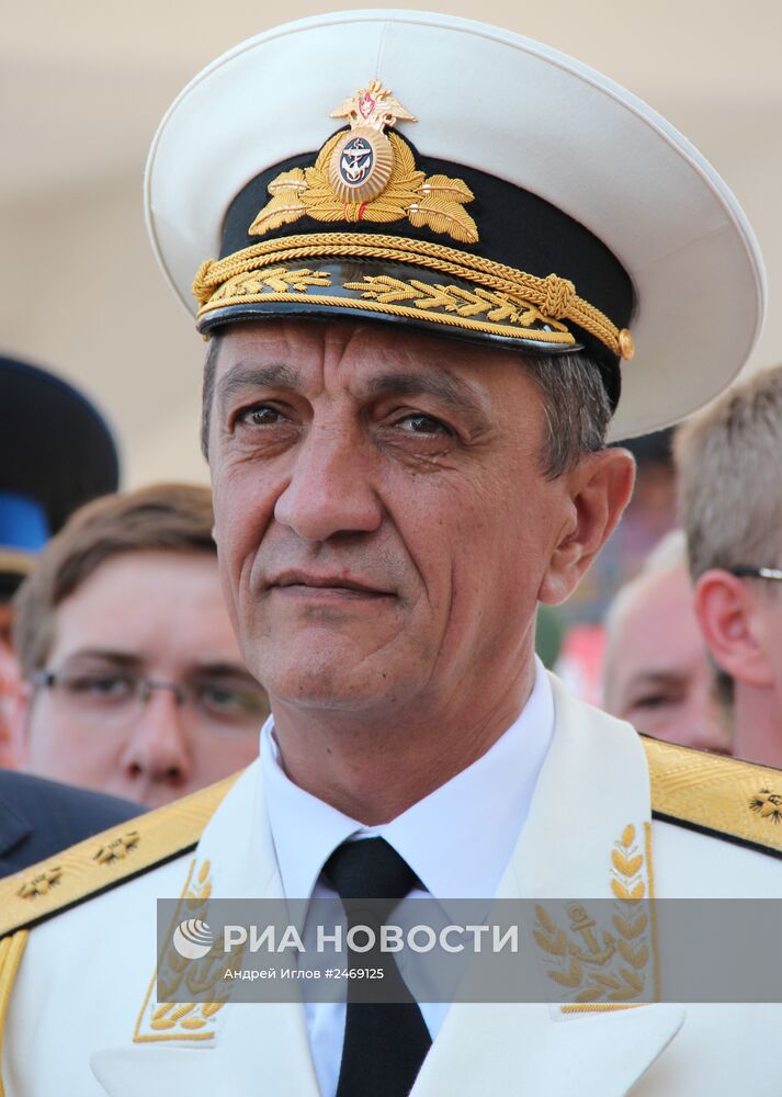 Празднование Дня ВМФ России в Севастополе