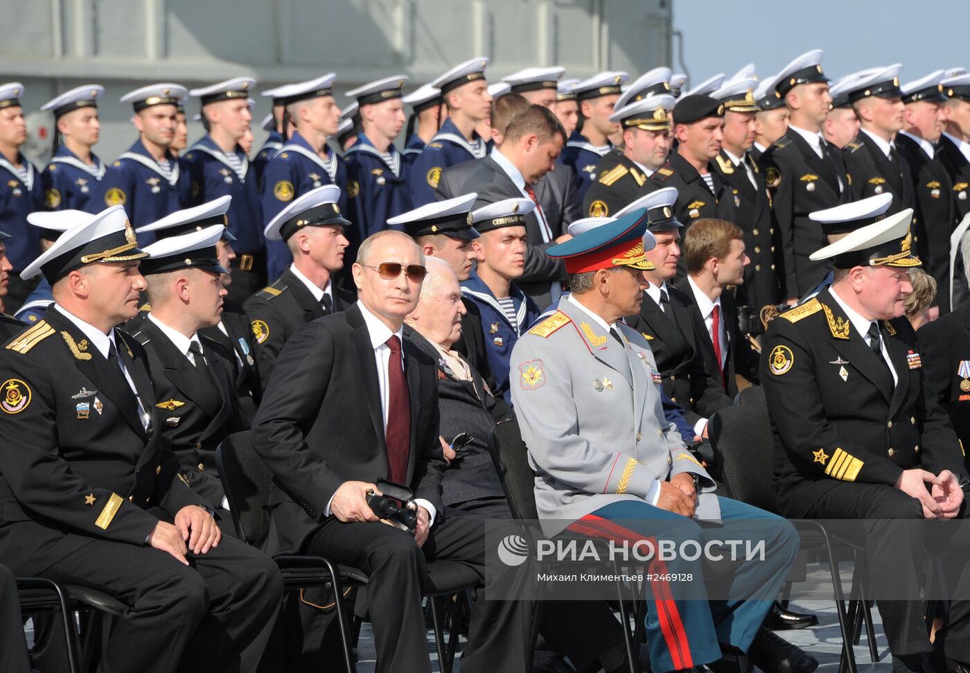 Рабочая поездка В.Путина в Североморск