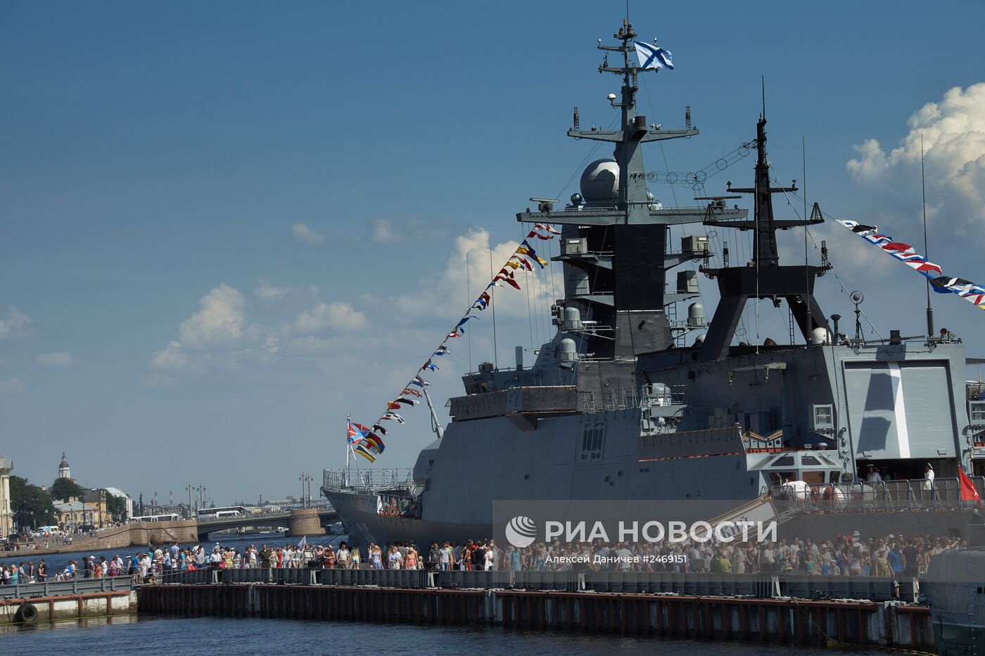 Празднование Дня ВМФ в России