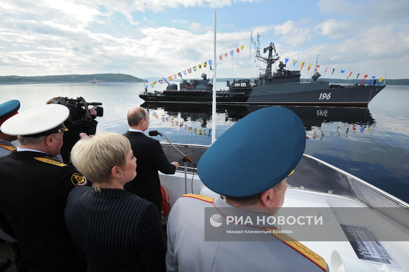 Рабочая поездка В.Путина в Североморск