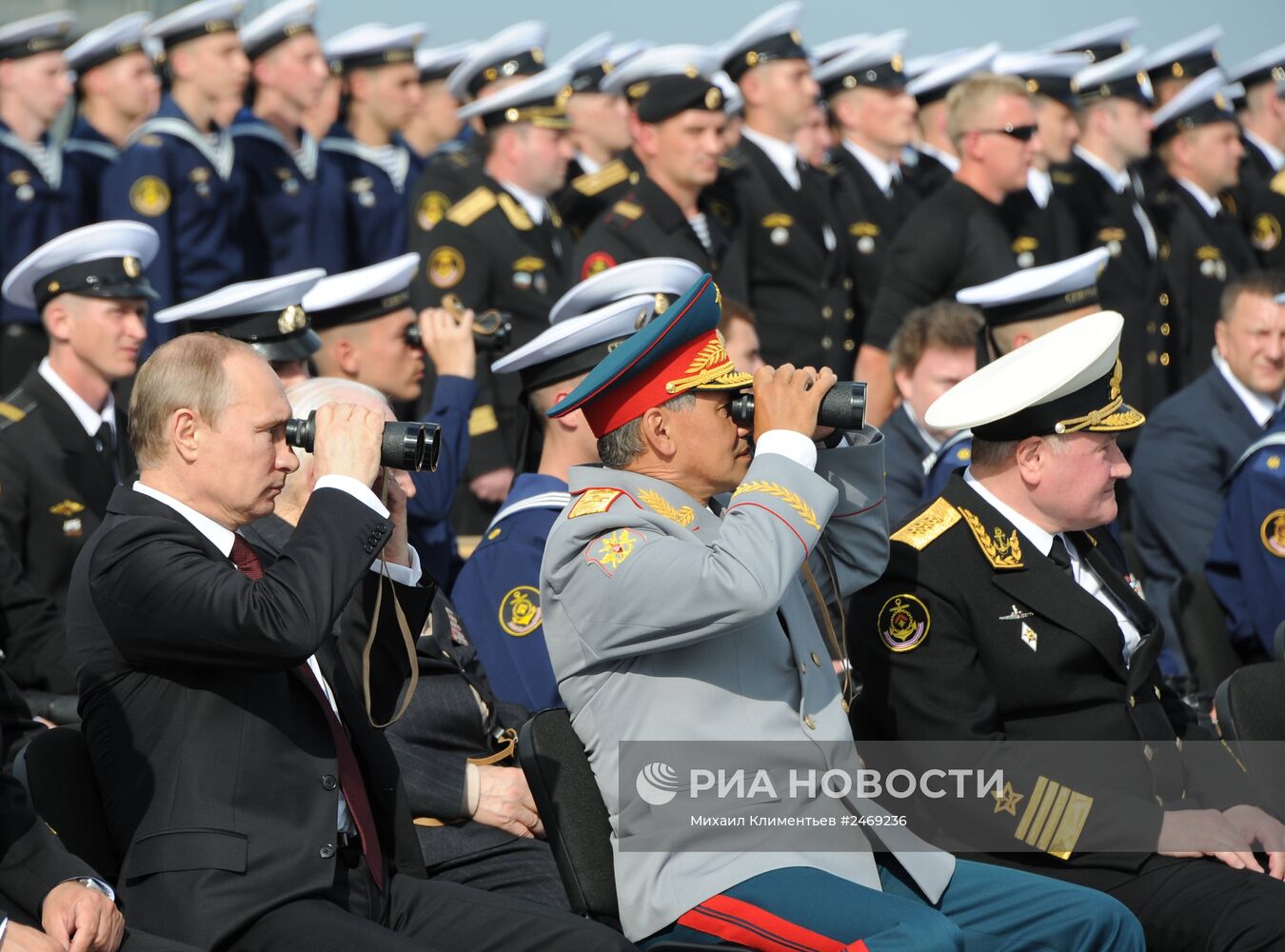 Рабочая поездка В.Путина в Североморск