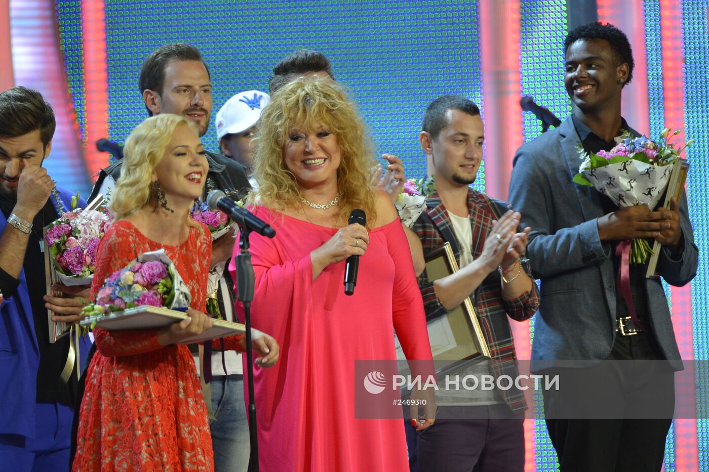 Закрытие конкурса молодых исполнителей "Новая волна 2014" в Юрмале