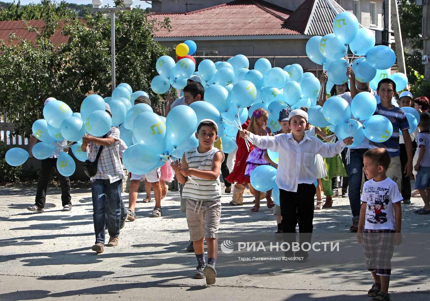 Празднование Ураза-байрама в Крыму