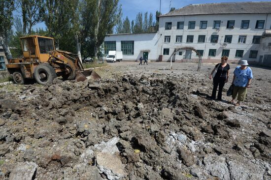 Ситуация в Горловке Донецкой области