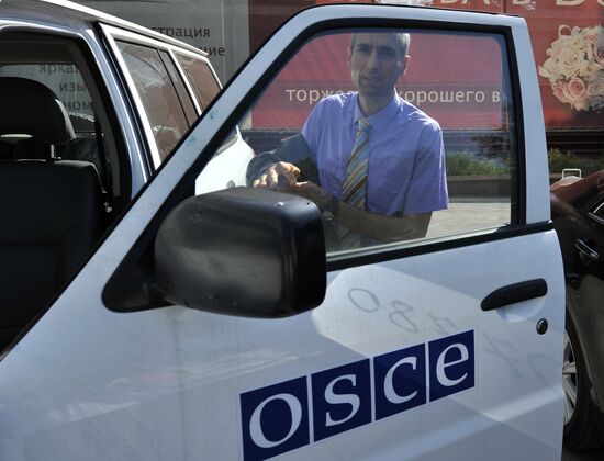 Встреча наблюдателей ОБСЕ с представителями правительства Ростовской области