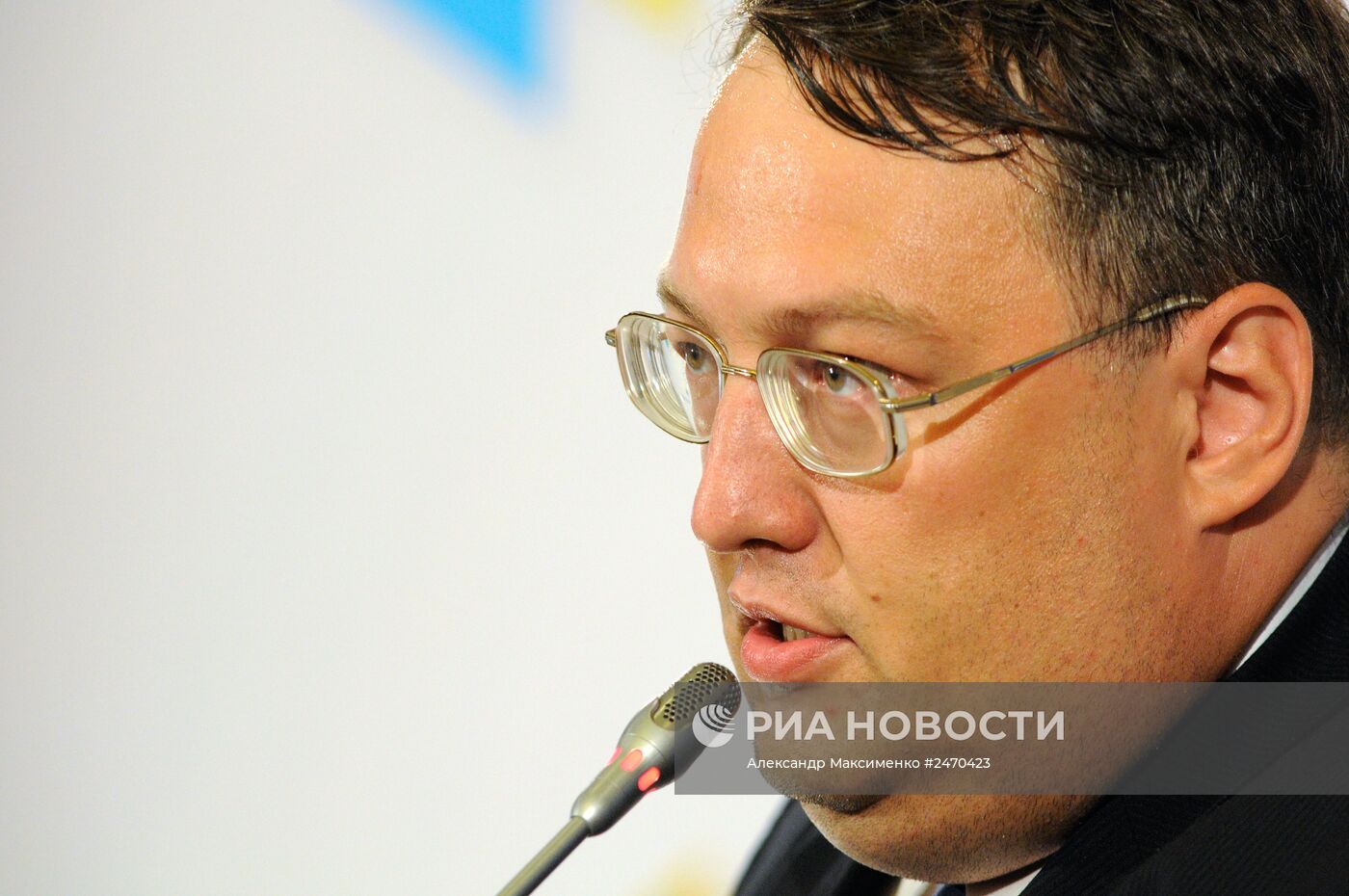 Брифинг советника главы МВД Украины Антона Геращенко