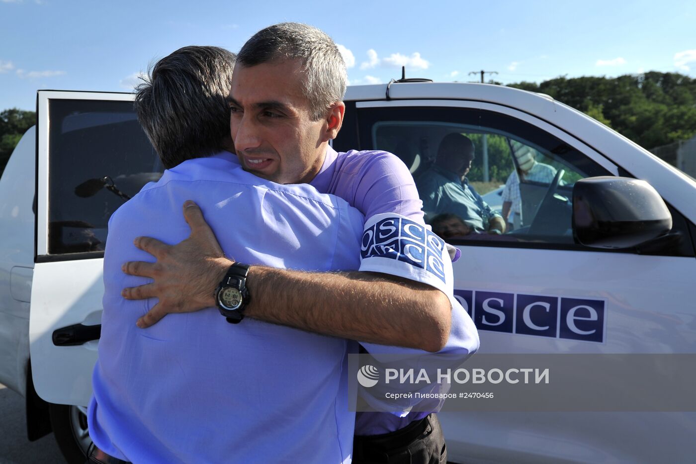 Наблюдатели ОБСЕ посетили российско-украинскую границу