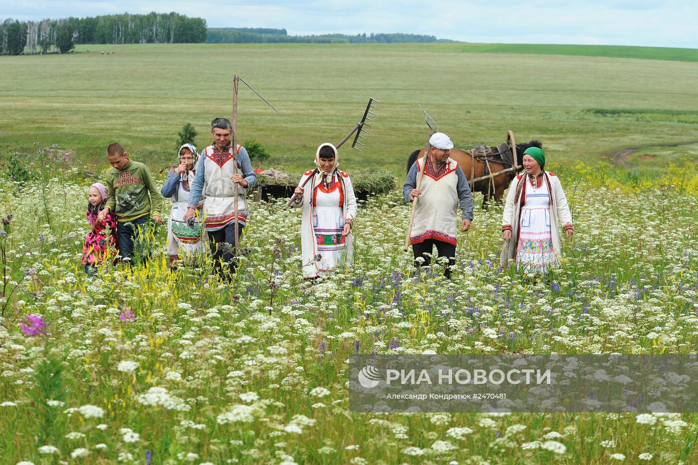 Жизнь марийцев в селе Малая Тавра
