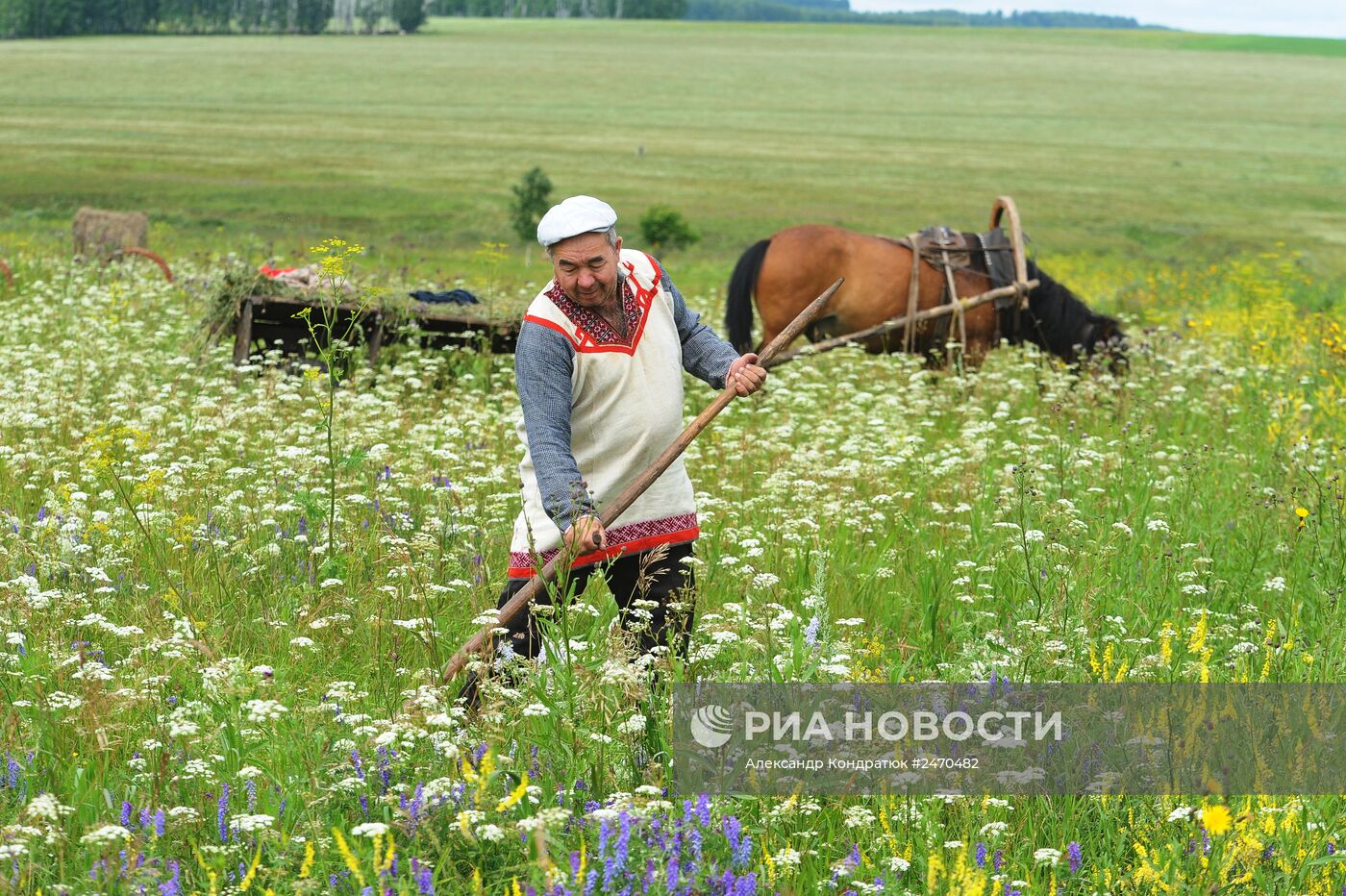 Жизнь марийцев в селе Малая Тавра