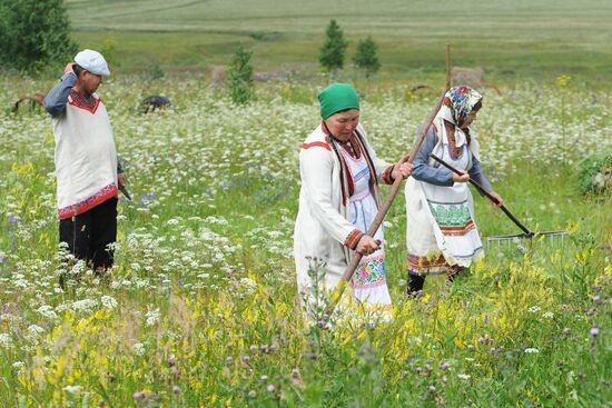Жизнь марийцев в селе Малая Тавра