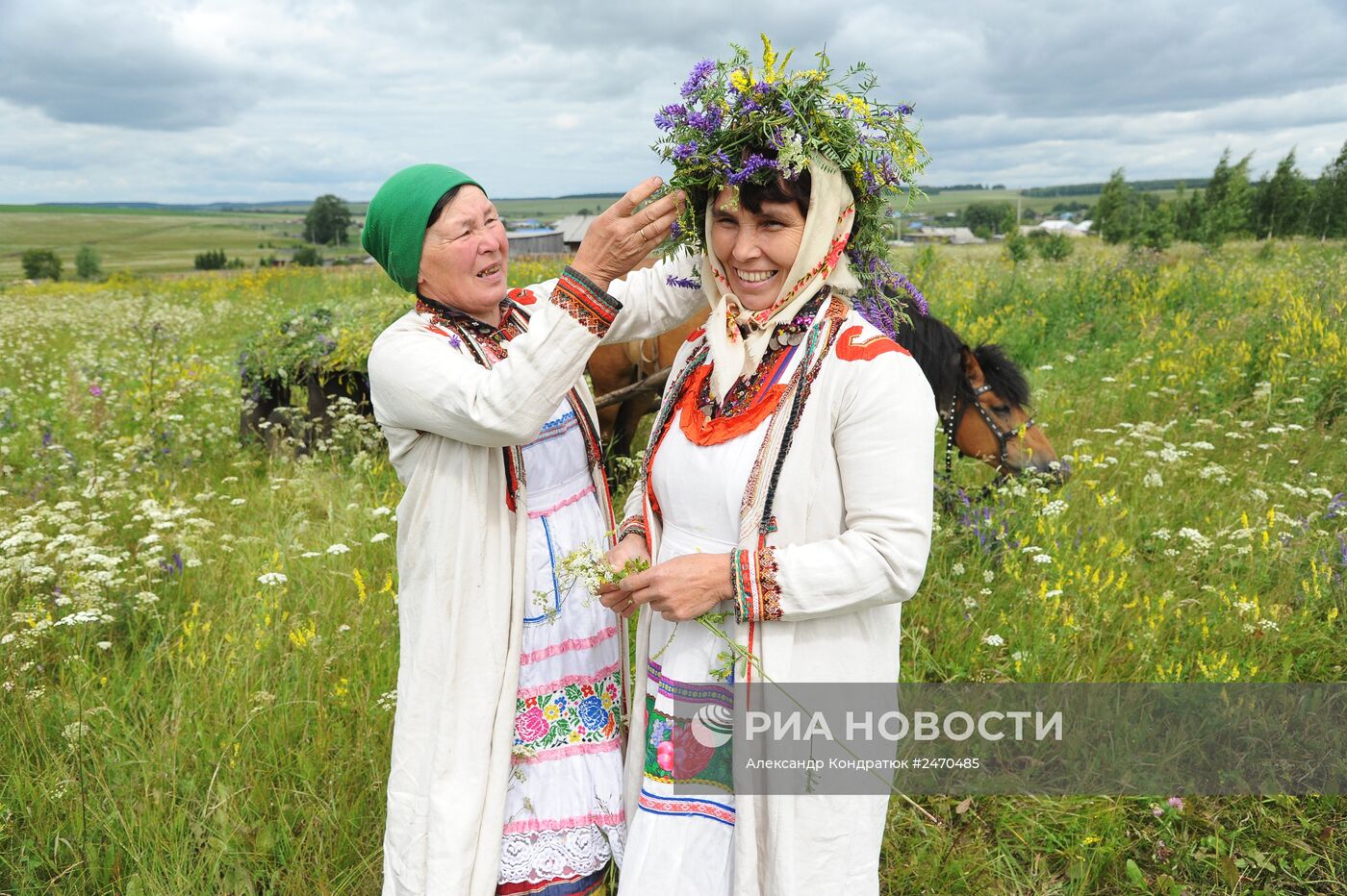 Жизнь марийцев в селе Малая Тавра