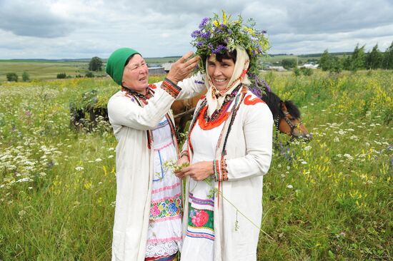 Жизнь марийцев в селе Малая Тавра