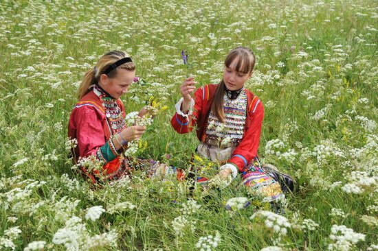 Жизнь марийцев в селе Малая Тавра