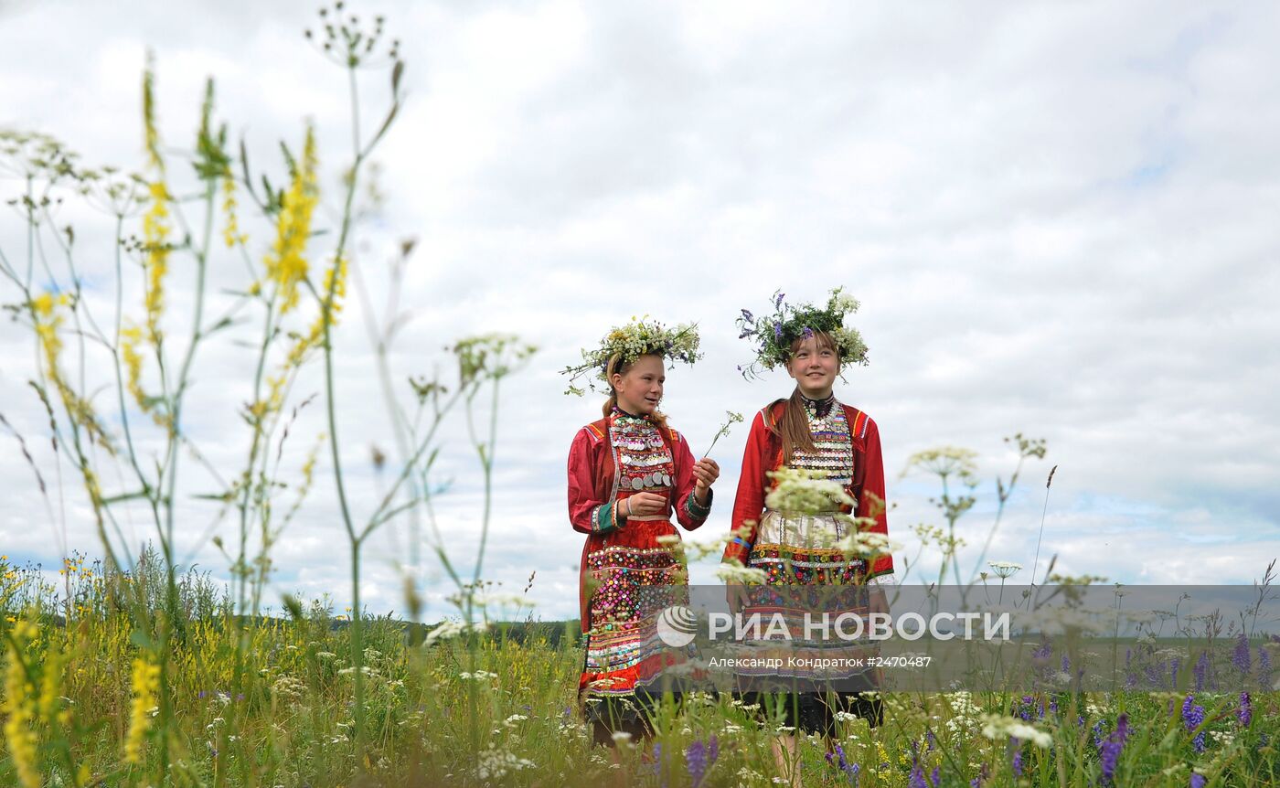 Жизнь марийцев в селе Малая Тавра