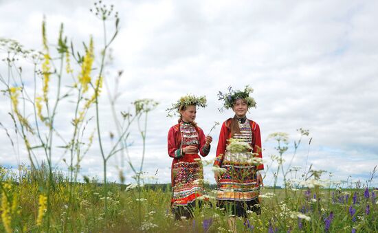 Жизнь марийцев в селе Малая Тавра