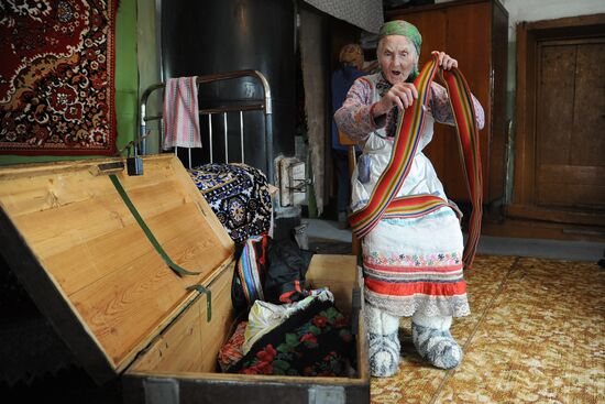 Жизнь марийцев в селе Малая Тавра