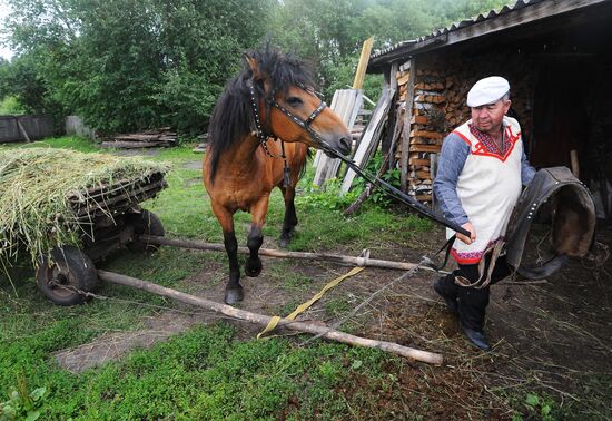 Жизнь марийцев в селе Малая Тавра