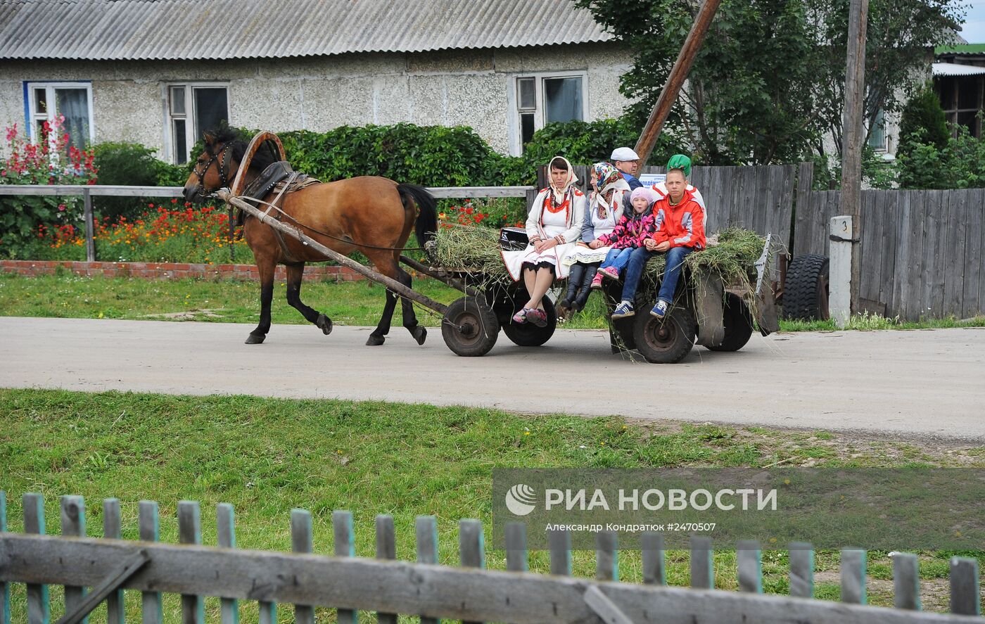 Жизнь марийцев в селе Малая Тавра