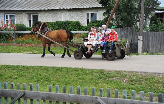 Жизнь марийцев в селе Малая Тавра