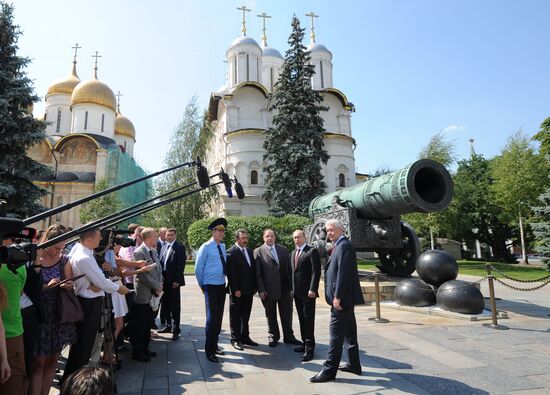В.Путин обсудил восстановление ряда объектов культурного наследия в Кремле
