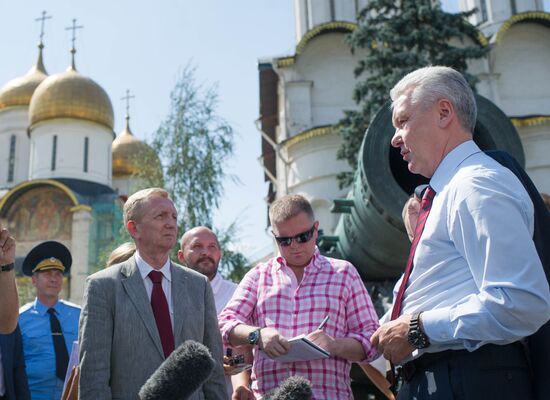 В.Путин обсудил восстановление ряда объектов культурного наследия в Кремле