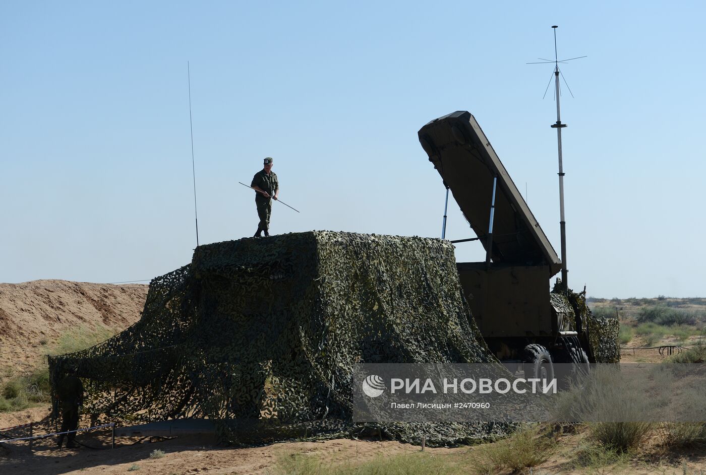 Боевые стрельбы ЗРС С-300 на полигоне Ашулук