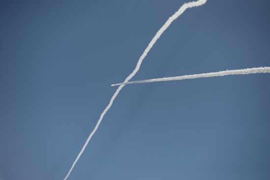 Боевые стрельбы ЗРС С-300 на полигоне Ашулук