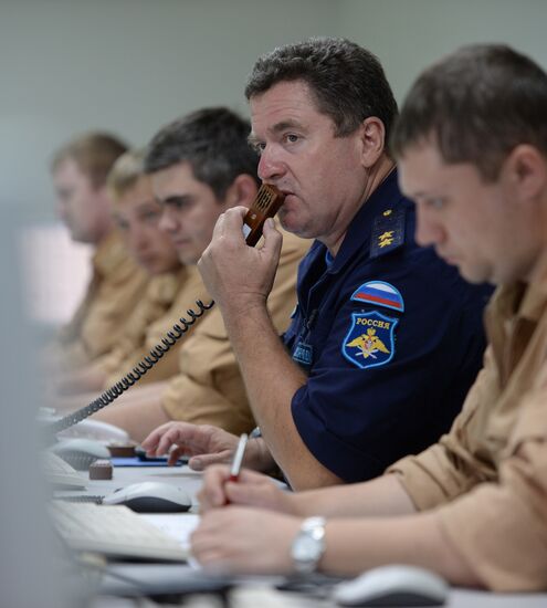 Боевые стрельбы ЗРС С-300 на полигоне Ашулук