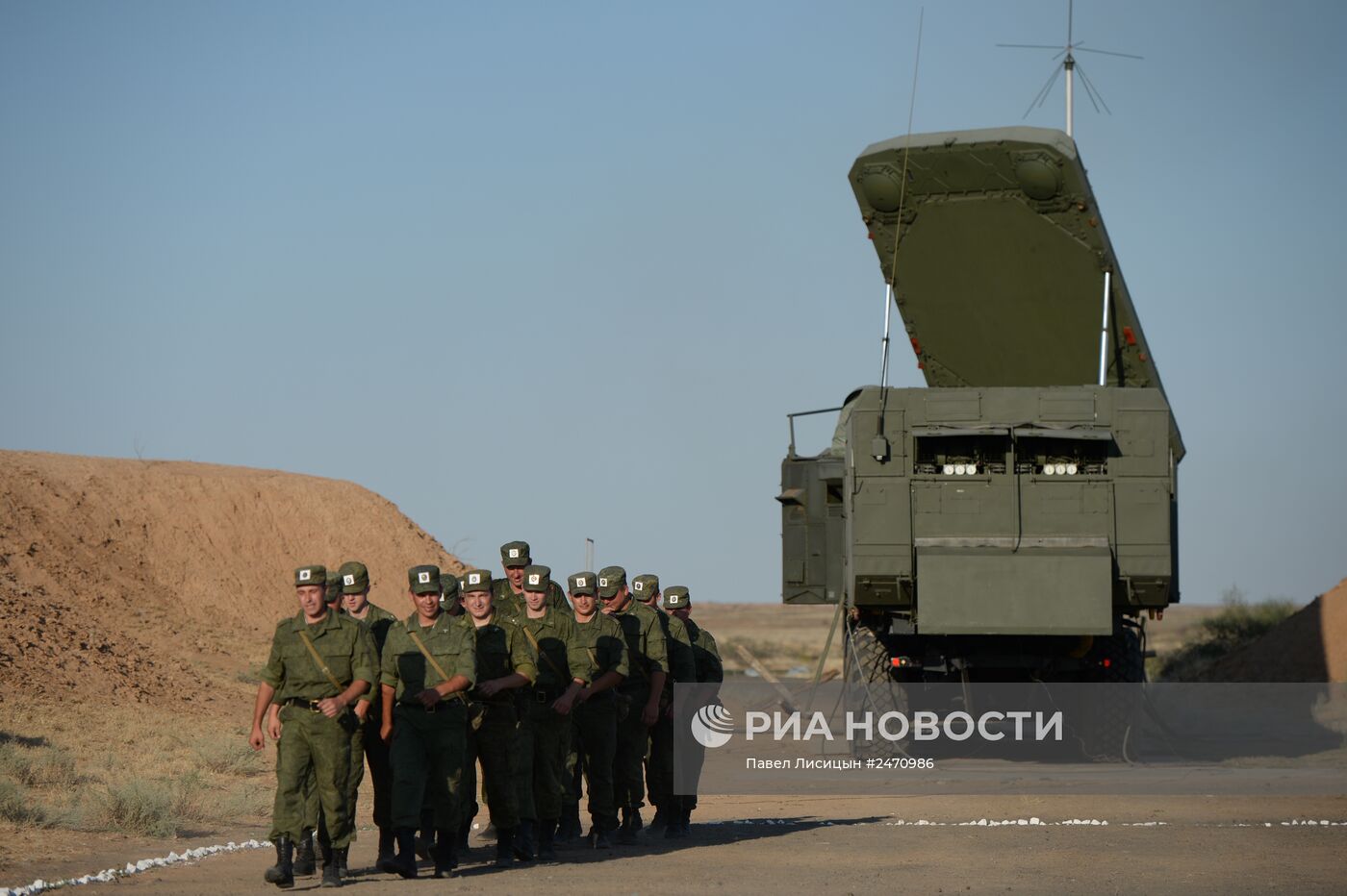 Боевые стрельбы ЗРС С-300 на полигоне Ашулук