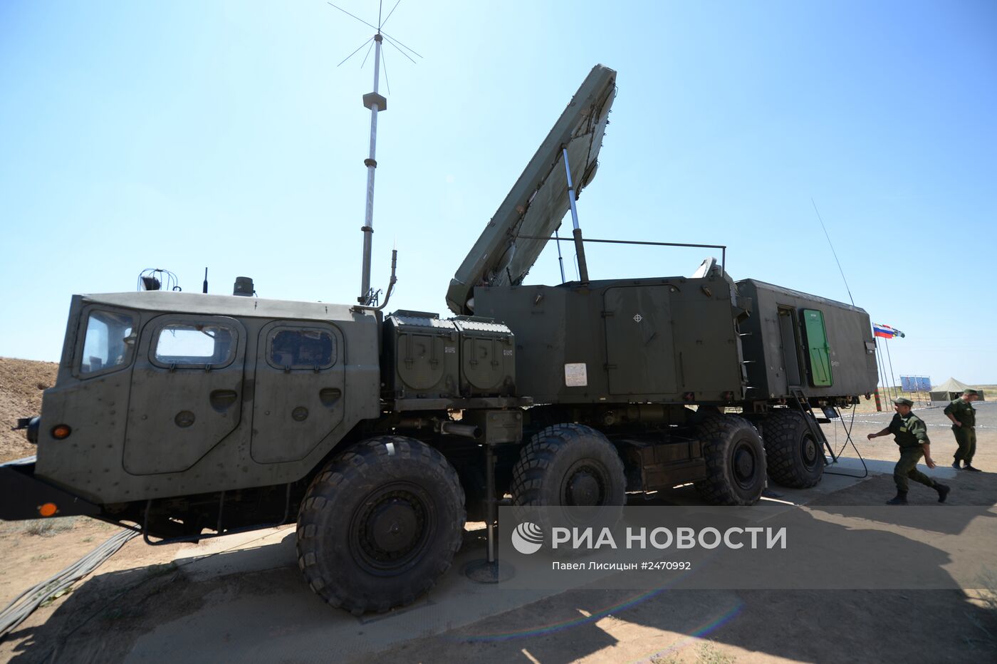 Боевые стрельбы ЗРС С-300 на полигоне Ашулук