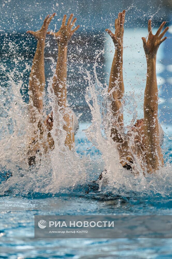 Сборная России готовится к ЧЕ по водным видам спорта