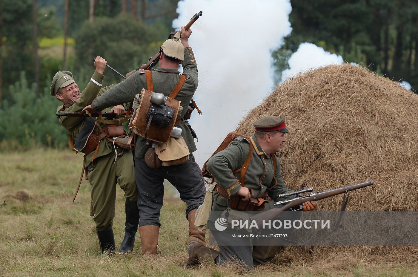 Открытие мемориального комплекса по линии противостояния 1915-1917 гг.