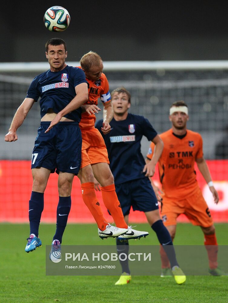 Футбол. РФПЛ. Матч "Урал" - "Мордовия"